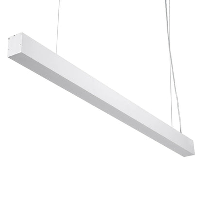 ORION KLV-101-0363 Pendant Linear LED Ceiling Light 72W 7200lm 120° AC 220-240V IP20 Adjustable White CCT with Remote Control from 2700K to 6000K Dimmable - Lumileds SMD Chip - Matt White - L120 x W5 x H7.5