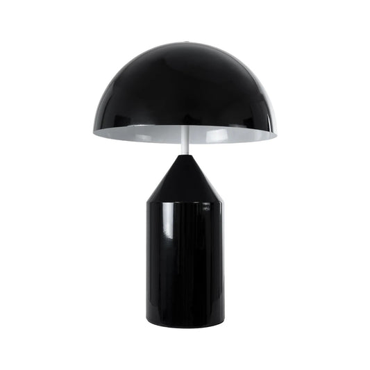 URANUS KLV-101-0371 Επιτραπέζιο Φωτιστικό Πορτατίφ για 2 Λάμπες με Ντουί E27 AC 220-240V IP20 - Μαύρο Ματ - Μ35 x Π35 x Υ54