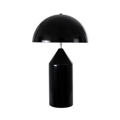 URANUS KLV-101-0371 Επιτραπέζιο Φωτιστικό Πορτατίφ για 2 Λάμπες με Ντουί E27 AC 220-240V IP20 - Μαύρο Ματ - Μ35 x Π35 x Υ54