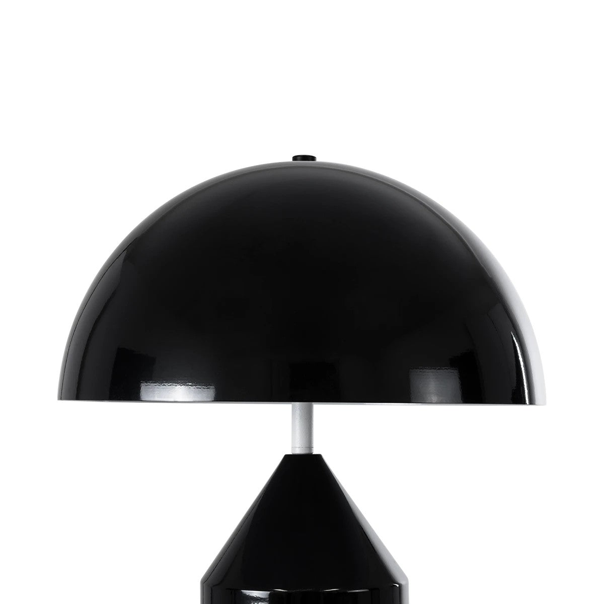 URANUS KLV-101-0371 Επιτραπέζιο Φωτιστικό Πορτατίφ για 2 Λάμπες με Ντουί E27 AC 220-240V IP20 - Μαύρο Ματ - Μ35 x Π35 x Υ54