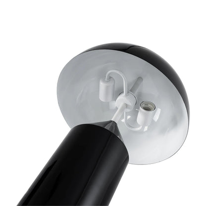 URANUS KLV-101-0371 Επιτραπέζιο Φωτιστικό Πορτατίφ για 2 Λάμπες με Ντουί E27 AC 220-240V IP20 - Μαύρο Ματ - Μ35 x Π35 x Υ54