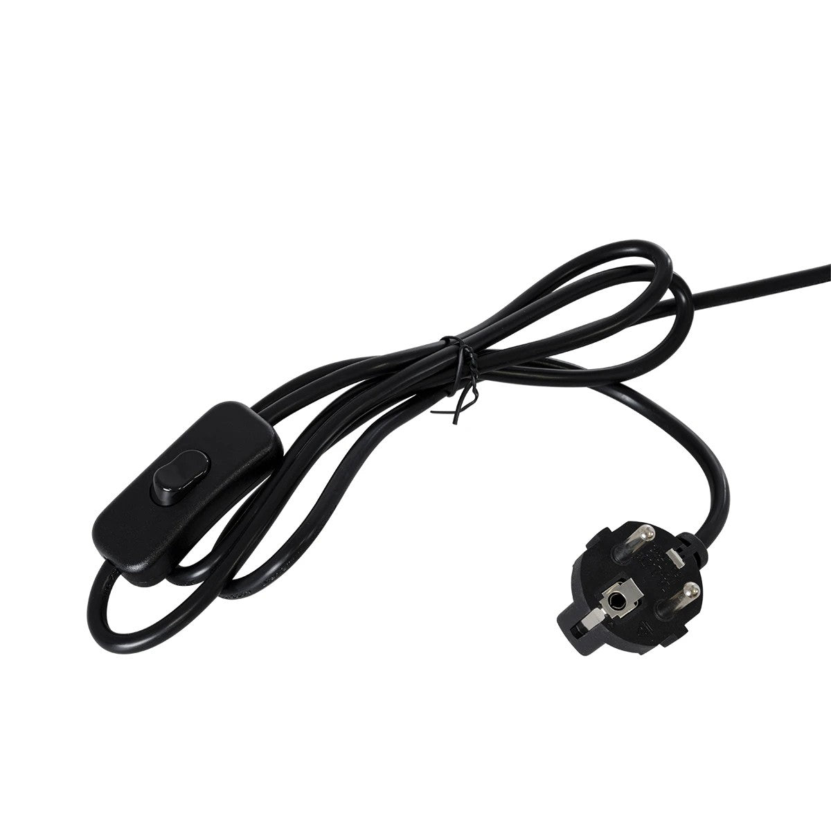 URANUS KLV-101-0371 Επιτραπέζιο Φωτιστικό Πορτατίφ για 2 Λάμπες με Ντουί E27 AC 220-240V IP20 - Μαύρο Ματ - Μ35 x Π35 x Υ54