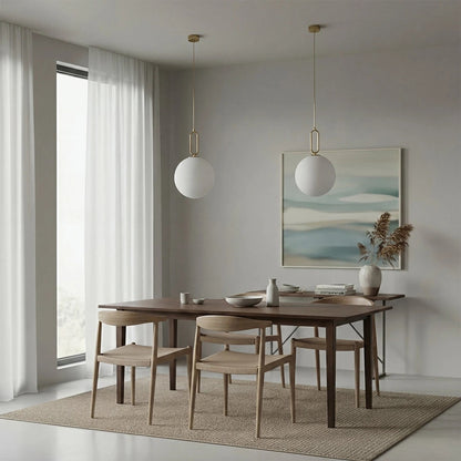 BELLISSIMO KLV-101-0377 Κρεμαστό Φωτιστικό Οροφής για Λάμπα με Ντουί E27 AC 220-240V IP20 - Χρυσό Βούρτσας Πλατίνα & Λευκό - Μ30 x Π30 x Υ52