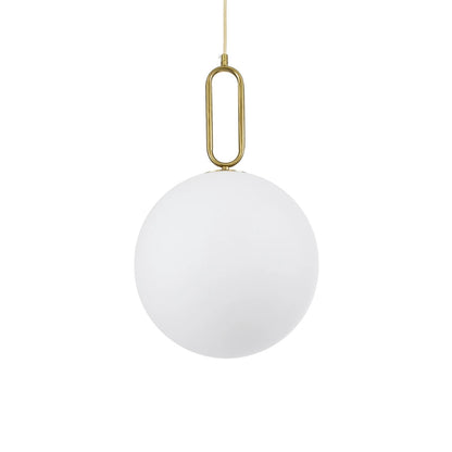 BELLISSIMO KLV-101-0377 Κρεμαστό Φωτιστικό Οροφής για Λάμπα με Ντουί E27 AC 220-240V IP20 - Χρυσό Βούρτσας Πλατίνα & Λευκό - Μ30 x Π30 x Υ52