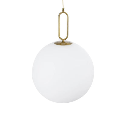 BELLISSIMO KLV-101-0378 Κρεμαστό Φωτιστικό Οροφής για Λάμπα με Ντουί E27 AC 220-240V IP20 - Χρυσό Βούρτσας Πλατίνα & Λευκό - Μ40 x Π40 x Υ62
