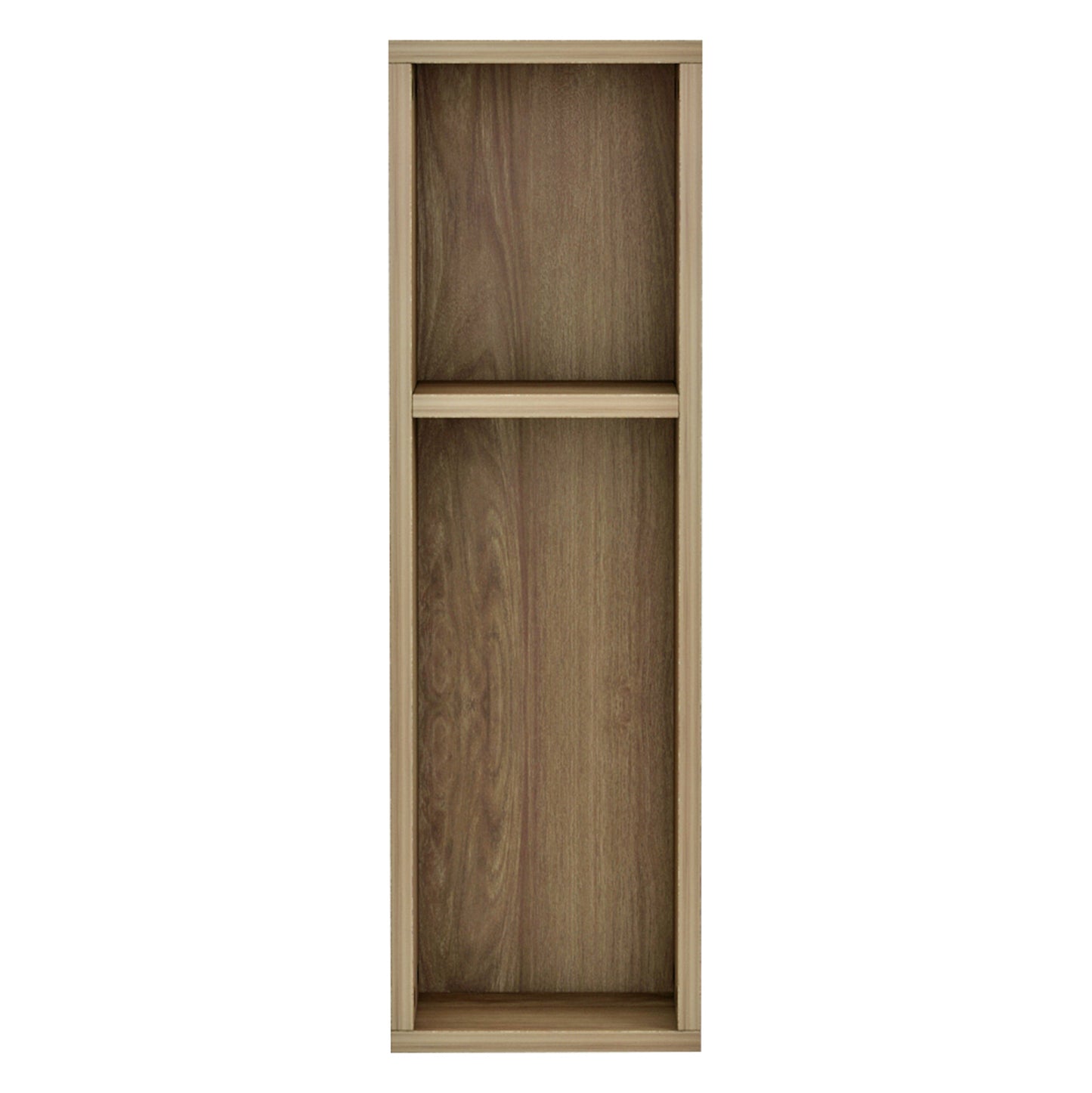 BONEN WALL-MOUNTED BEDSIDE TABLE MELAMINE IN NATURAL 20x15x65