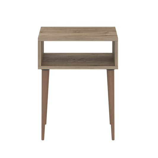 ΚΟΜΟΔΙΝΟ TODD ΜΕΛΑΜΙΝΗ ΟΑΚ ΠΟΔΙΑ ΦΥΣΙΚΟ 45x30x58