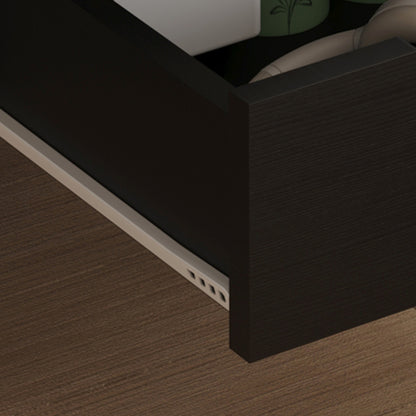 ΚΟΜΟΔΙΝΟ DINKL ΜΕΛΑΜΙΝΗ 2 ΣΥΡΤΑΡΙΑ WENGE 29,5x29,5x45