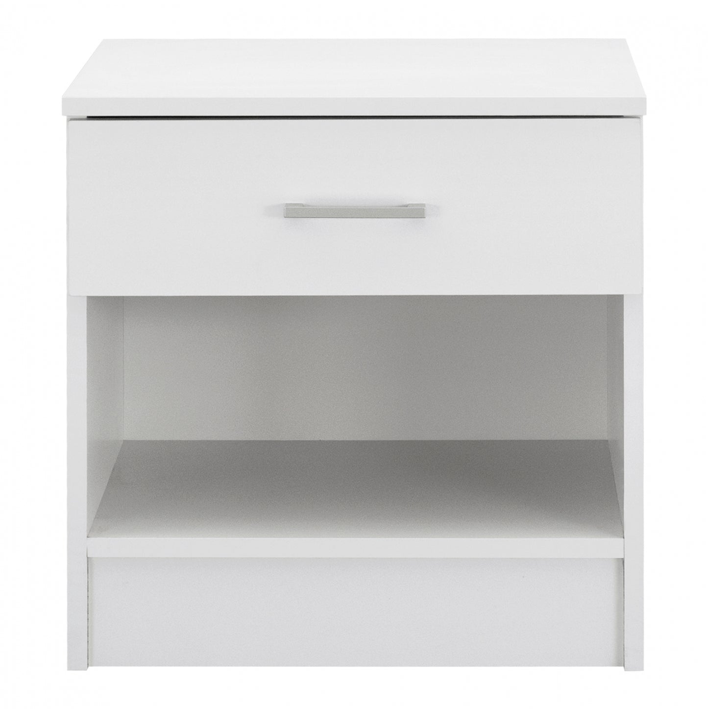 NIGHTSTAND WITH 1 DRAWER LANEY WHITE 45x35.5x47