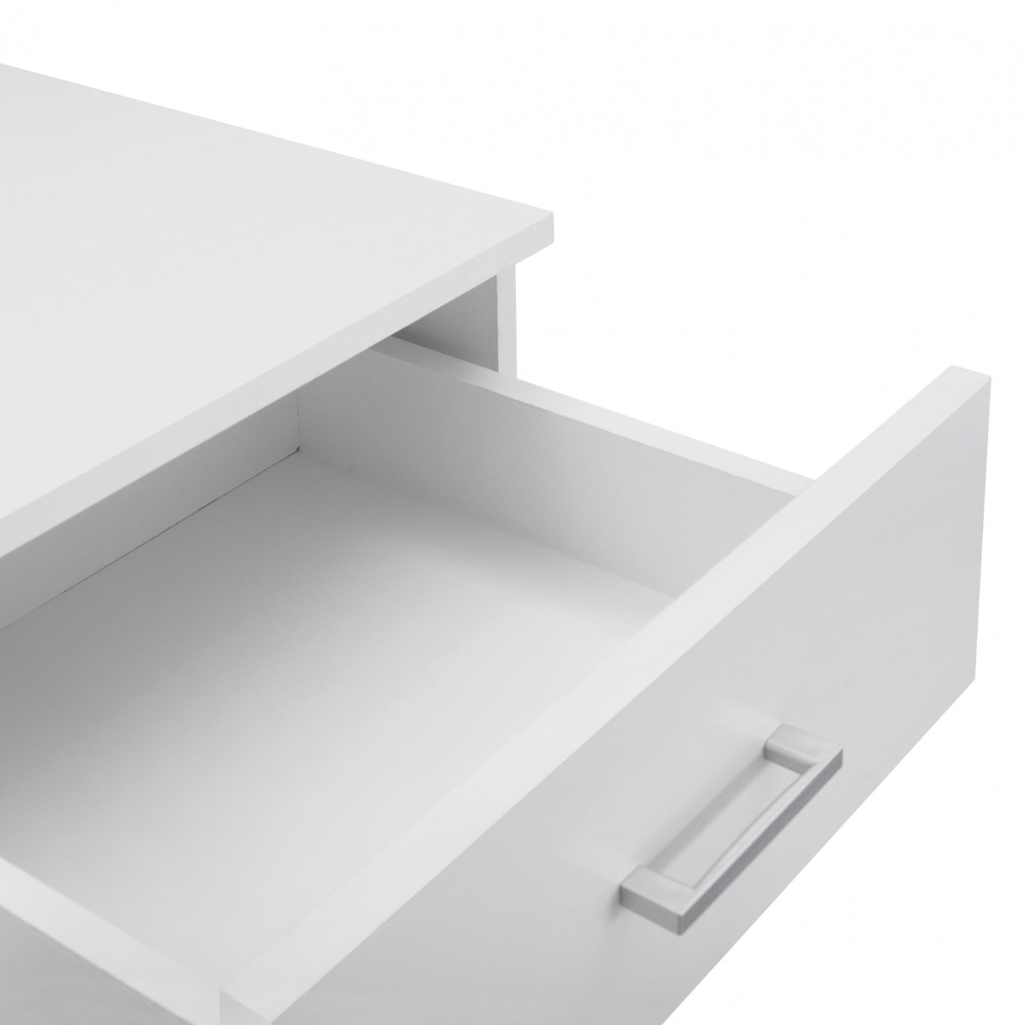 NIGHTSTAND WITH 1 DRAWER LANEY WHITE 45x35.5x47