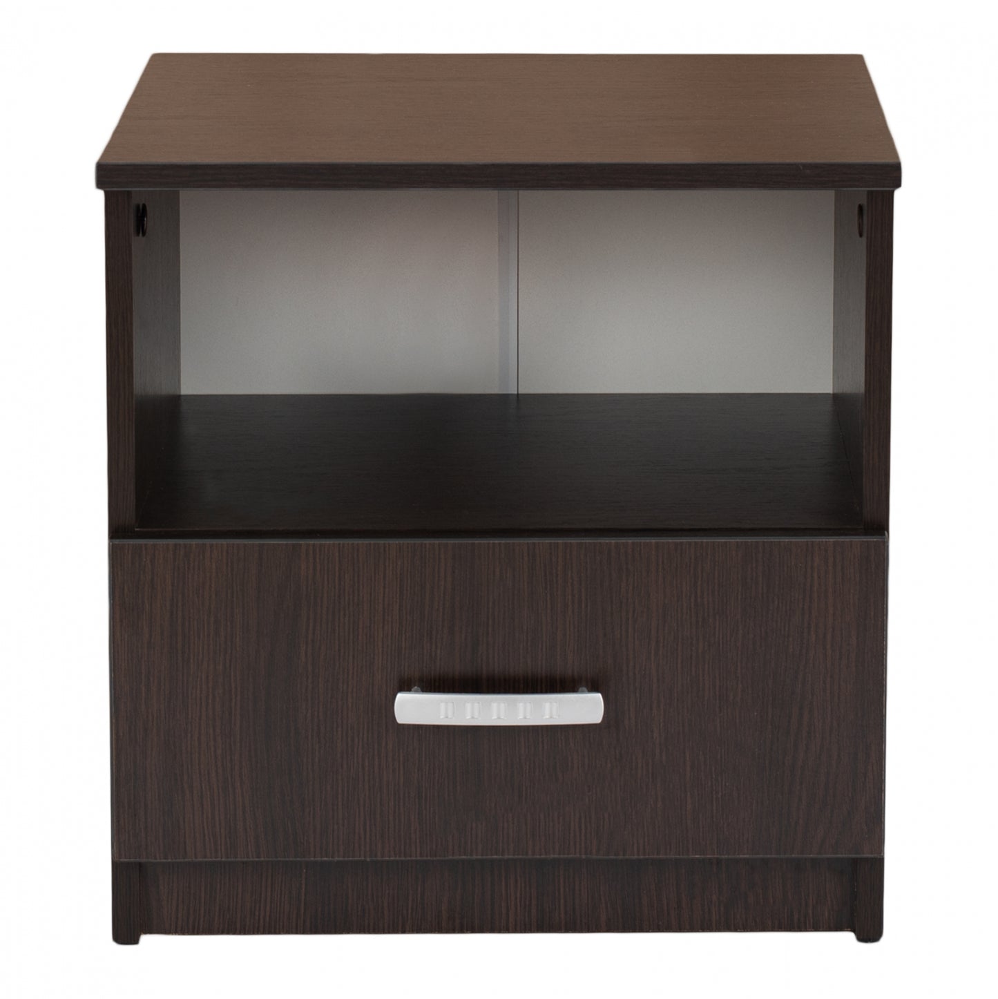 BEDSIDE TABLE WITH DRAWER ADLER WENGE 45x40x48