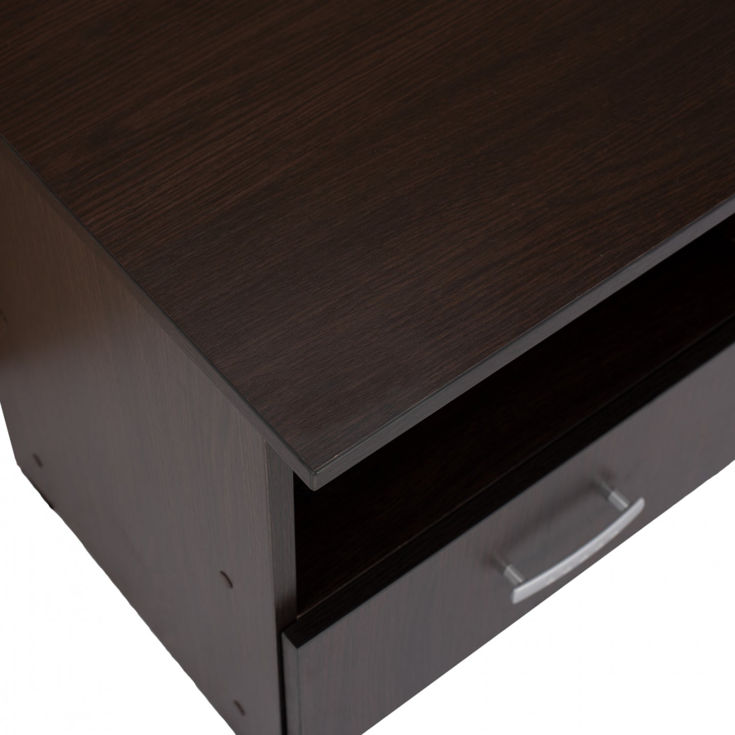 BEDSIDE TABLE WITH DRAWER ADLER WENGE 45x40x48