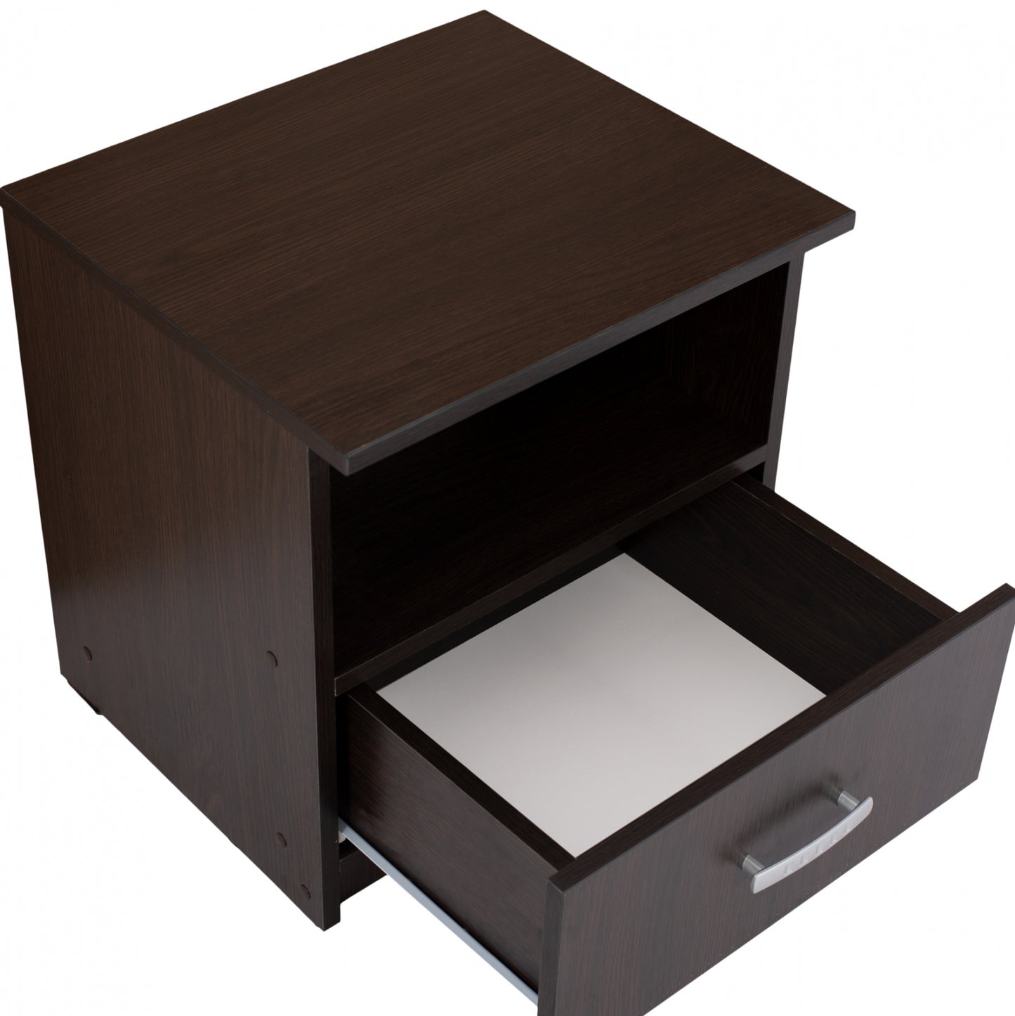 BEDSIDE TABLE WITH DRAWER ADLER WENGE 45x40x48