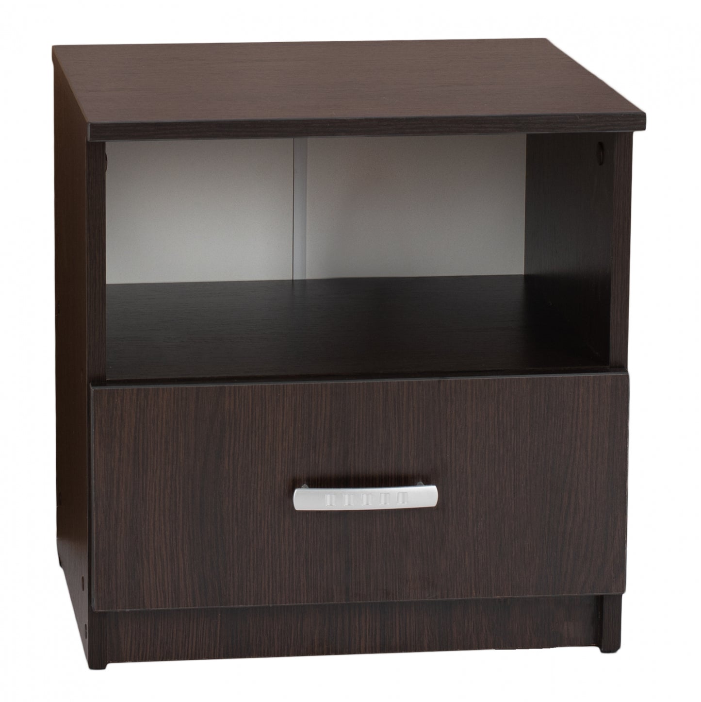BEDSIDE TABLE WITH DRAWER ADLER WENGE 45x40x48