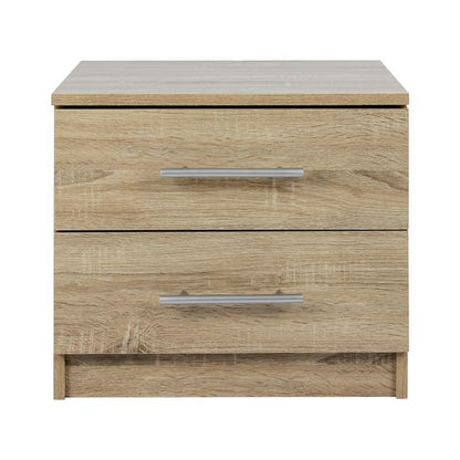 CHELSEA SONAMA MELAMINE BEDSIDE TABLE 48x40.5x41.5