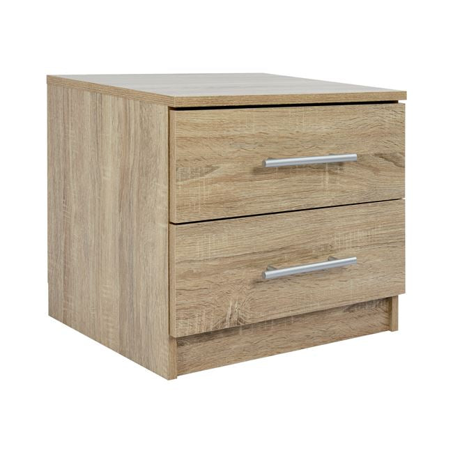 CHELSEA SONAMA MELAMINE BEDSIDE TABLE 48x40.5x41.5