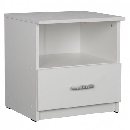 ΚΟΜΟΔΙΝΟ ADLER ΜΕΛΑΜΙΝΗΣ ΛΕΥΚΟ 45x40x48