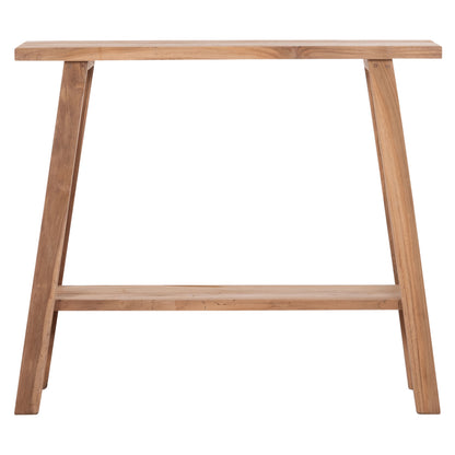 ΚΟΝΣΟΛΑ TALIBER ΞΥΛΟ TEAK ΣΕ ΦΥΣΙΚΟ ΧΡΩΜΑ 90x30x77