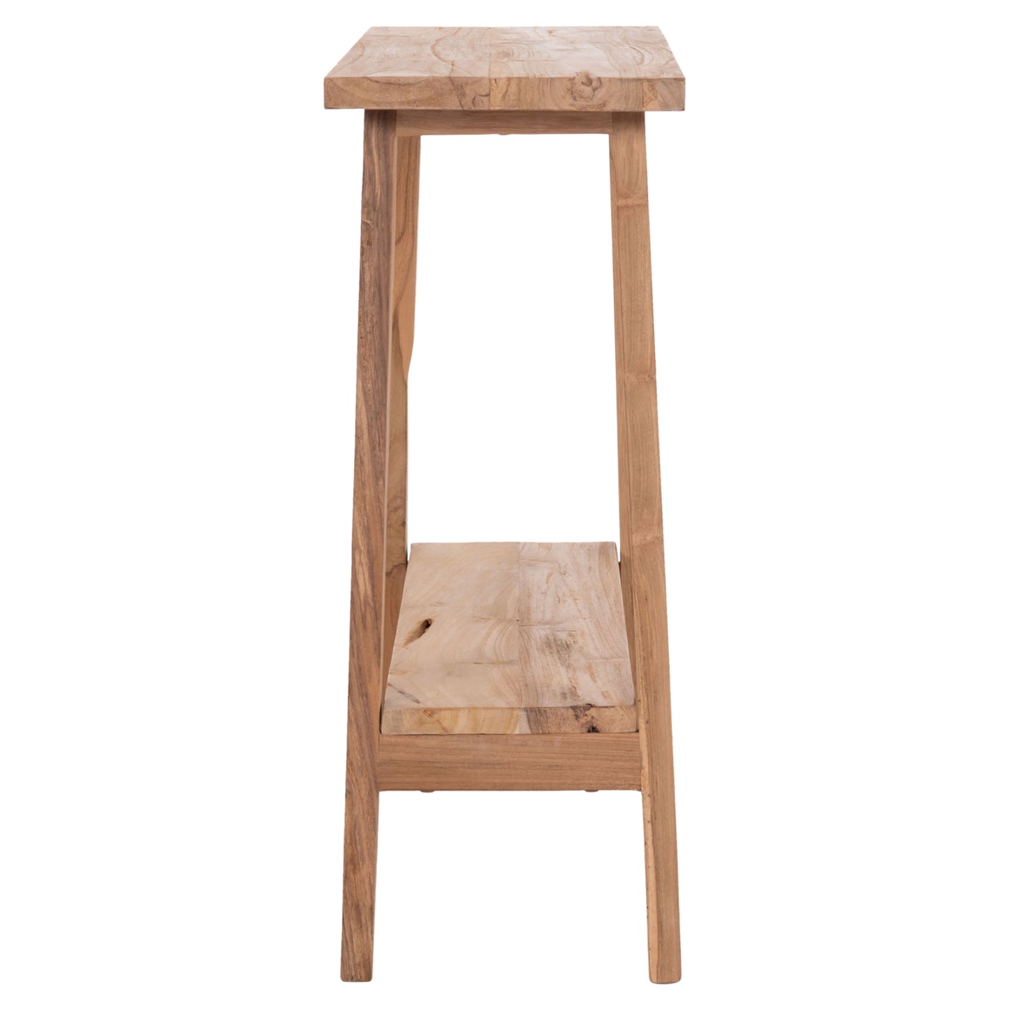 ΚΟΝΣΟΛΑ TALIBER ΞΥΛΟ TEAK ΣΕ ΦΥΣΙΚΟ ΧΡΩΜΑ 90x30x77
