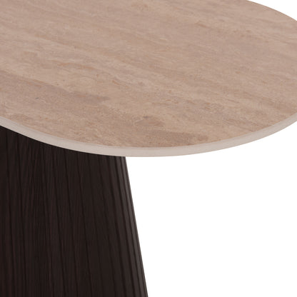 ΚΟΝΣΟΛΑ CATER ΚΕΡΑΜΙΚΟ TOP ΟΨΗ ΤΡΑΒΕΡΤΙΝΑΣ MDF ΒΑΣΗ 120x40x78
