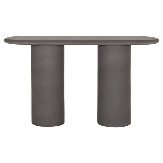 ΚΟΝΣΟΛΑ KENJI FIBER CEMENT ΣΕ ΓΚΡΙ 140x40x77