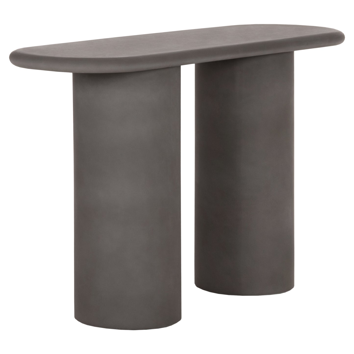 ΚΟΝΣΟΛΑ KENJI FIBER CEMENT ΣΕ ΓΚΡΙ 140x40x77