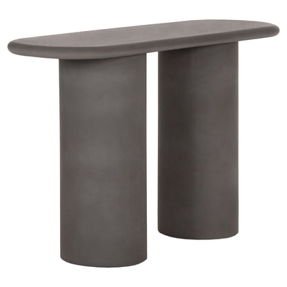ΚΟΝΣΟΛΑ KENJI FIBER CEMENT ΣΕ ΓΚΡΙ 140x40x77