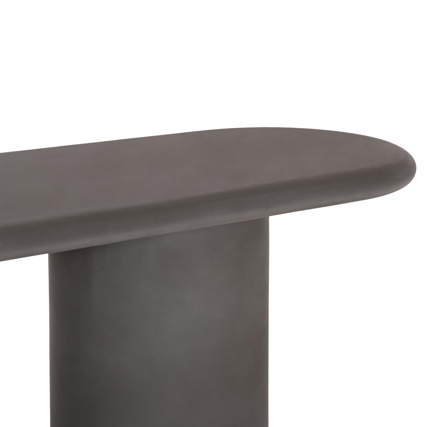 ΚΟΝΣΟΛΑ KENJI FIBER CEMENT ΣΕ ΓΚΡΙ 140x40x77
