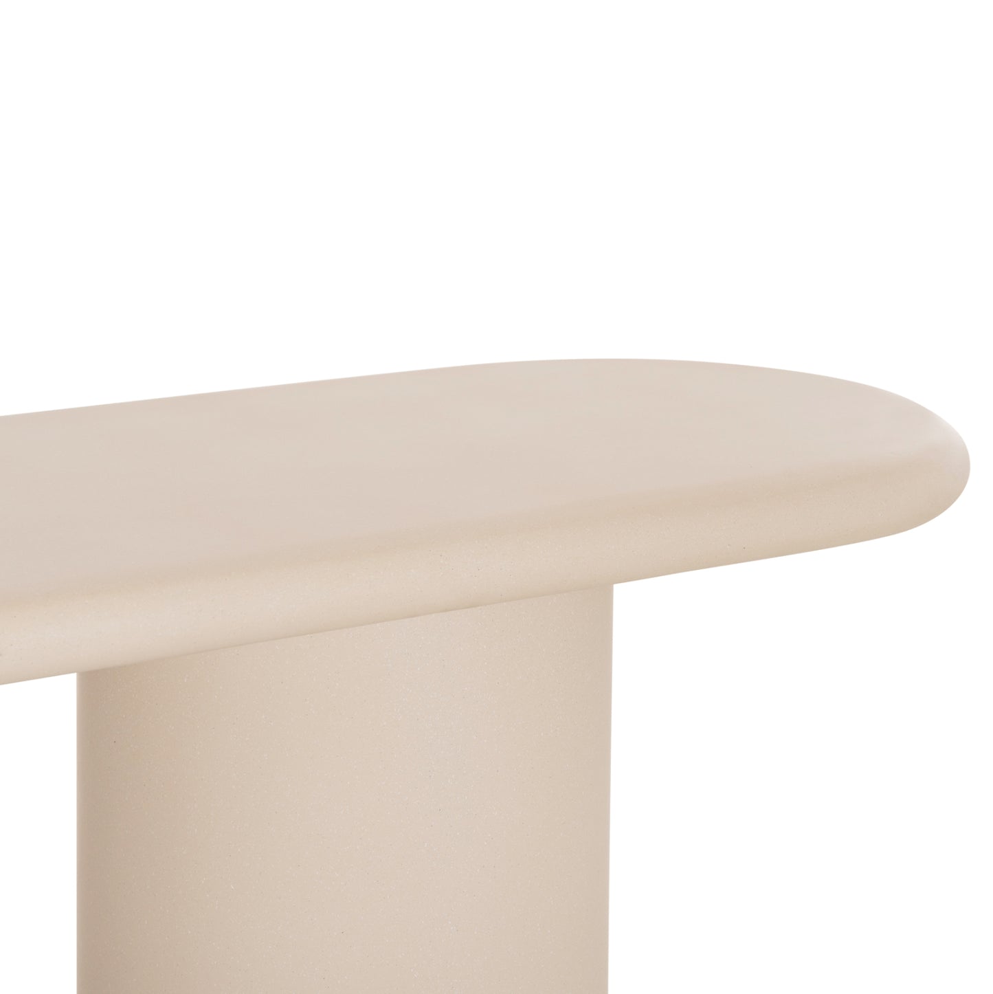 ΚΟΝΣΟΛΑ KENJI FIBER CEMENT ΣΕ ΑΝΟΙΧΤΟ ΜΠΕΖ-140x40x77