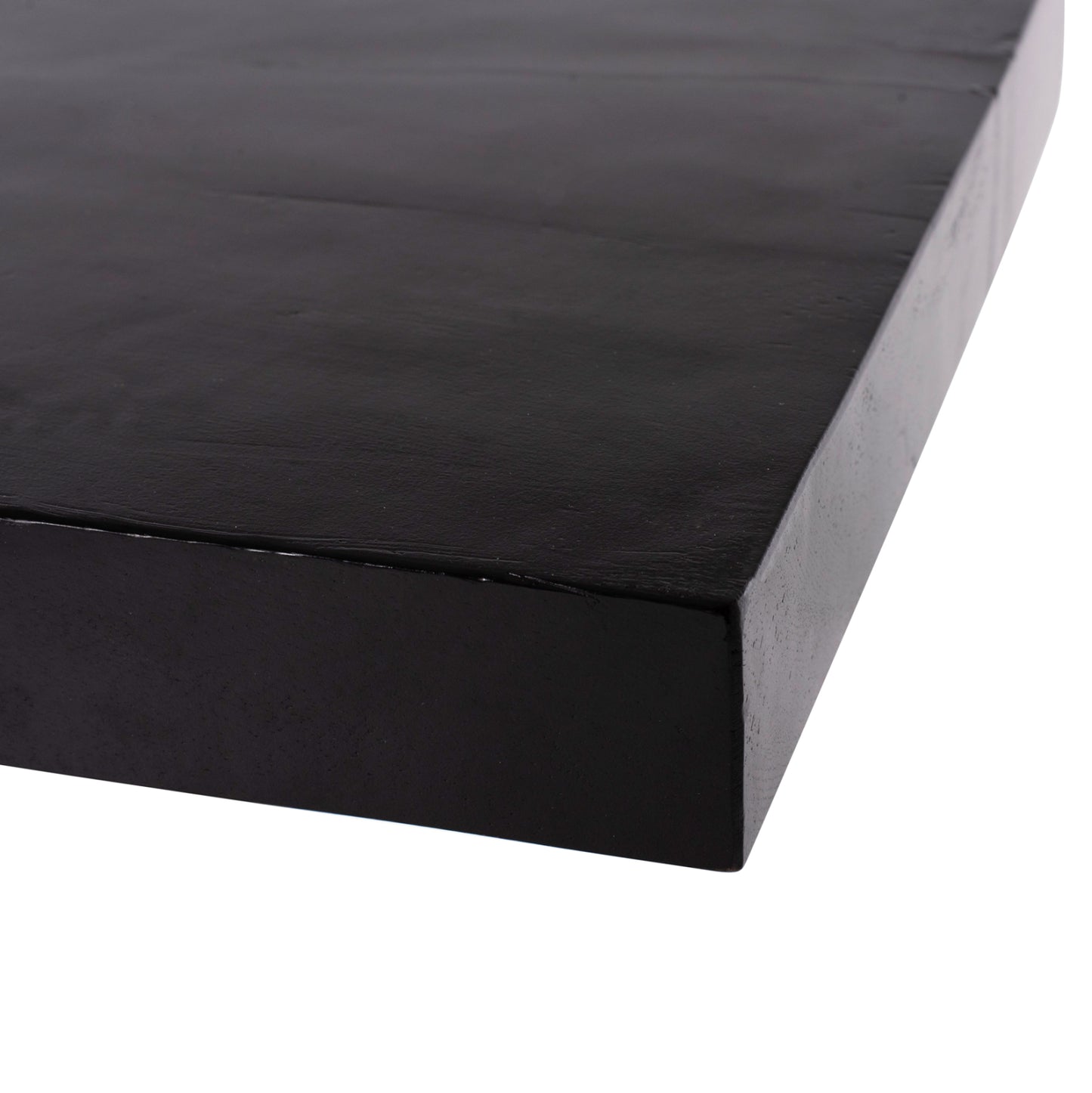 ΚΟΝΣΟΛΑ ΑΠΟ ΜΑΣΙΦ ΞΥΛΟ ΤEAK ΦΥΣΙΚΟ ΜΑΥΡΟ 150x40x80