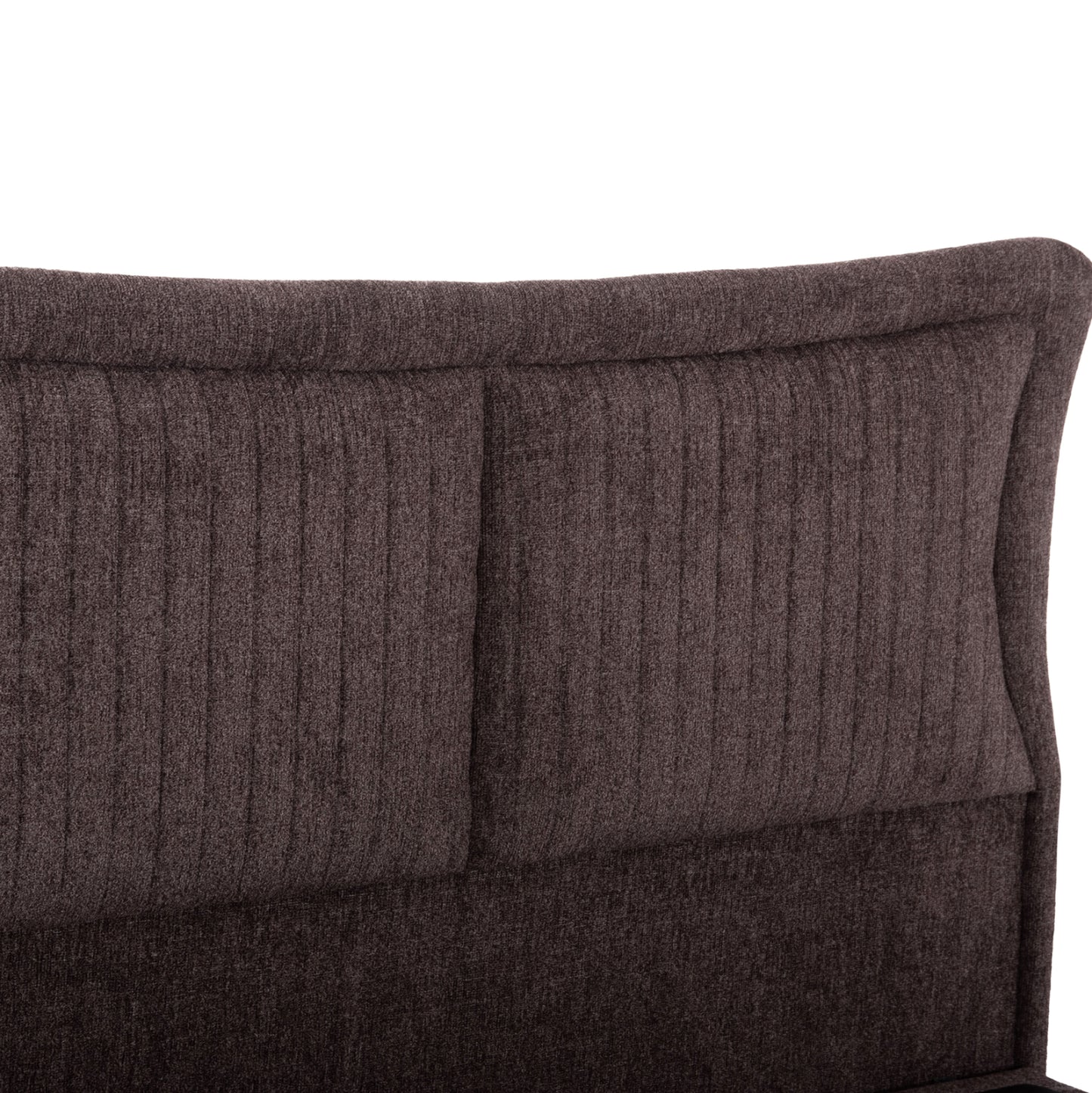 ΚΡEΒΑΤΙ ΔΙΠΛΟ NESTOR ΥΦΑΣΜΑ TEDDY ΚΑΦΕ ΓΙΑ ΣΤΡΩΜΑ 160x200εκ