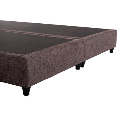 ΚΡEΒΑΤΙ ΔΙΠΛΟ NESTOR ΥΦΑΣΜΑ TEDDY ΚΑΦΕ ΓΙΑ ΣΤΡΩΜΑ 160x200εκ