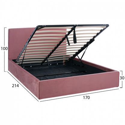 ΚΡΕΒΑΤΙ ALLIE ΜΕ ΑΠΟΘΗΚΕΥΤΙΚΟ ΧΩΡΟ ΣΑΠΙΟ ΜΗΛΟ 160x200εκ