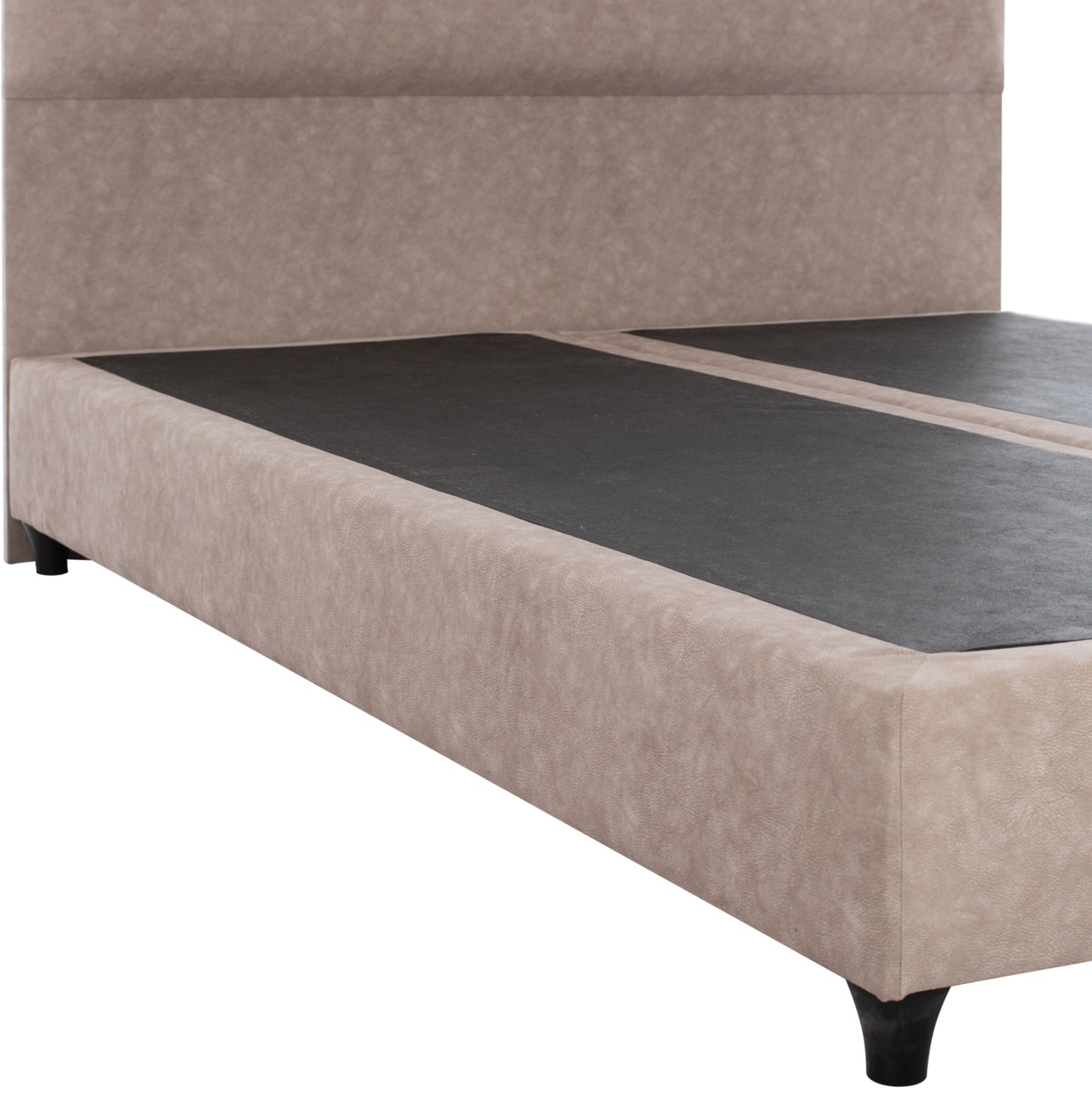 ΚΡΕΒΑΤΙ DOLORES ΜΠΕΖ ΥΦΑΣΜΑ τ. NUBUCK 150x200εκ