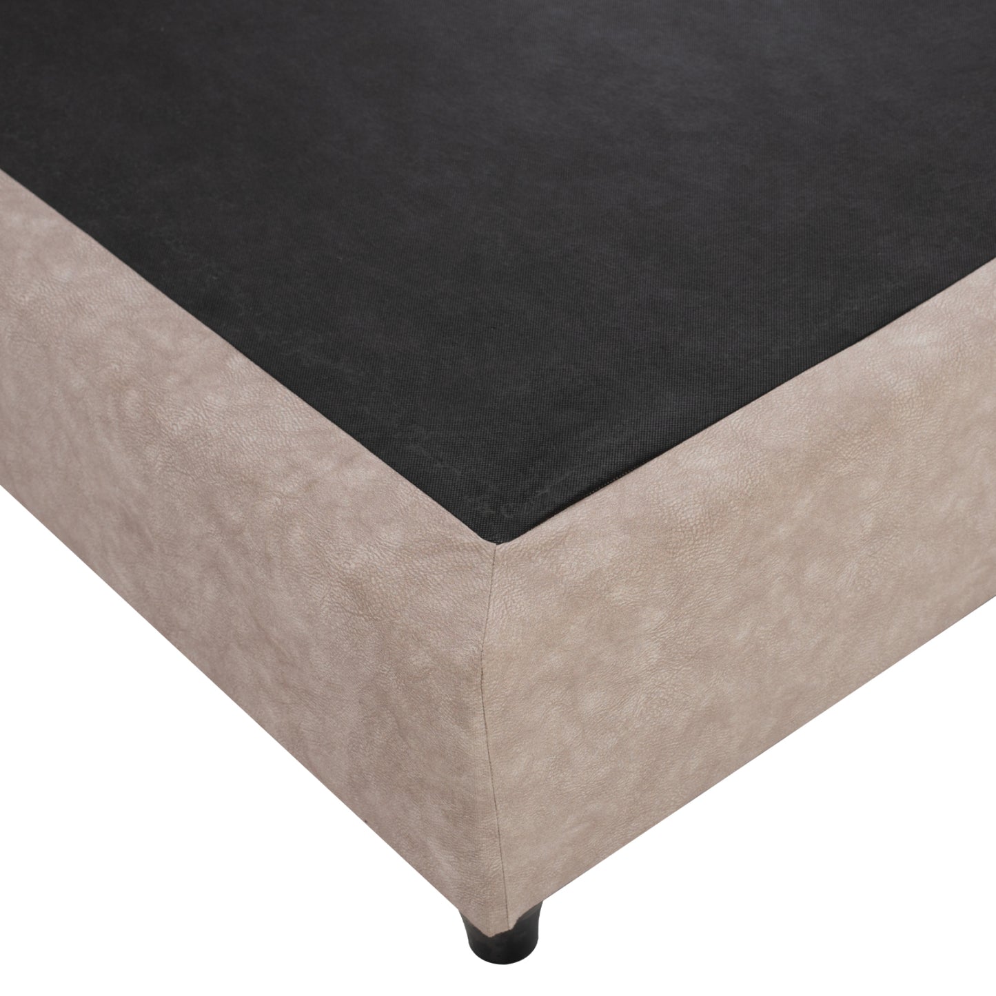 ΚΡΕΒΑΤΙ DOLORES ΜΠΕΖ ΥΦΑΣΜΑ τ. NUBUCK 150x200εκ