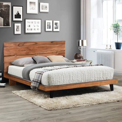 ΚΡΕΒΑΤΙ FANSI ΑΠΟ ΜΑΣΙΦ ΞΥΛΟ ΑΚΑΚΙΑΣ 160x200εκ