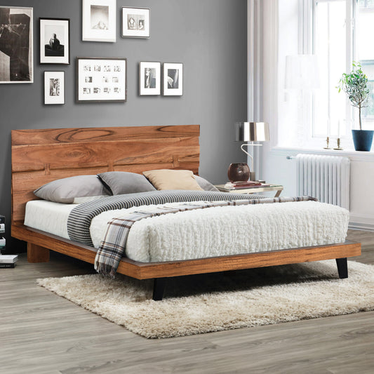 ΚΡΕΒΑΤΙ FANSI ΑΠΟ ΜΑΣΙΦ ΞΥΛΟ ΑΚΑΚΙΑΣ 160x200εκ