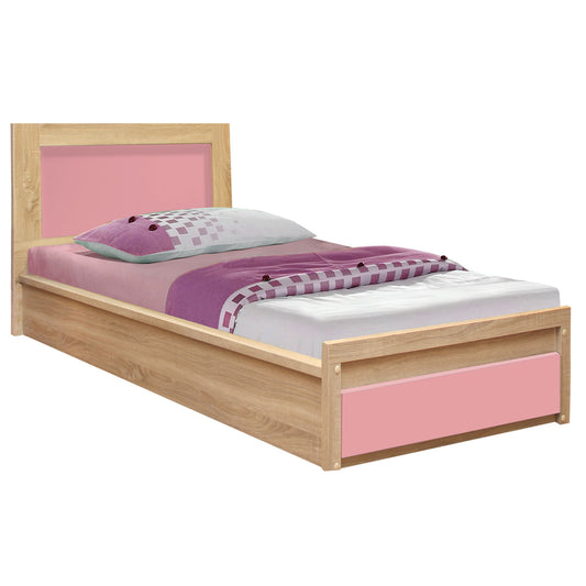 ΚΡΕΒΑΤΙ ΜΕ ΣΥΡΤΑΡΙ PLAYROOM SONAMA ΡΟΖ 90x190εκ