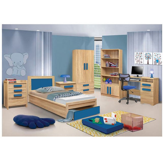 ΚΡΕΒΑΤΙ ΜΕ ΣΥΡΤΑΡΙ PLAYROOM SONAMA ΣΙΕΛ 90x190εκ