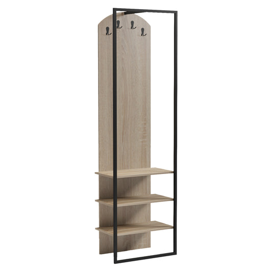 ΚΡΕΜΑΣΤΡΑ ΕΙΣΟΔΟΥ NINO ΜΕΤΑΛΛΟ ΜΕΛΑΜΙΝΗ SONAMA 53x31.5x180