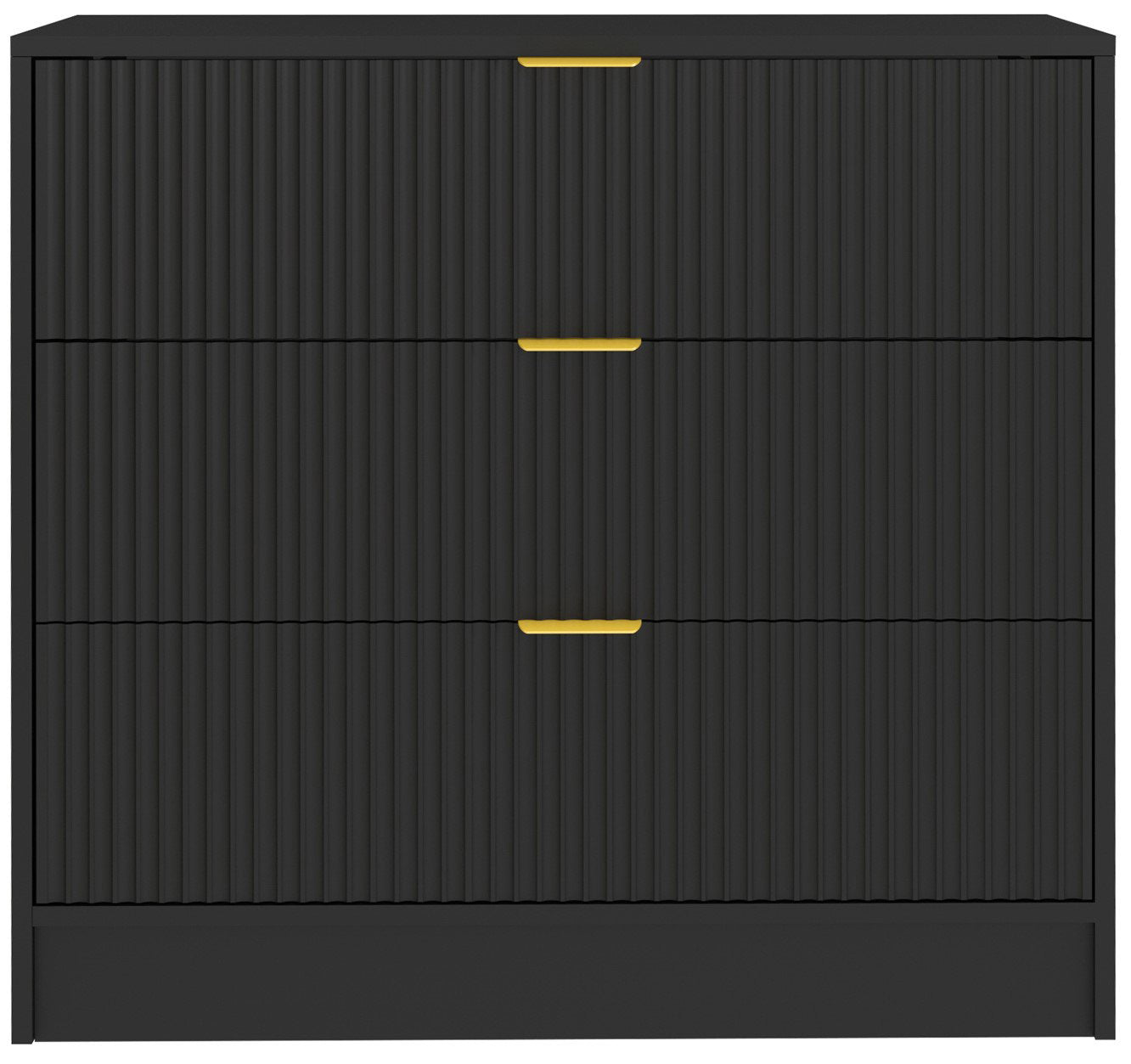 Συρταριέρα Allegro Μαύρο 80x40x75