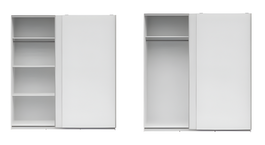 Ντουλάπα Tiempo Συρόμενη 170x59x195.5