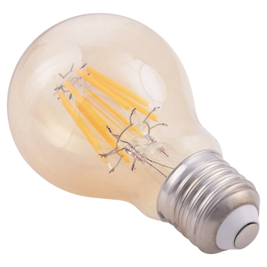 ΛΑΜΠΤΗΡΑΣ LED FILAMENT 8W E27 3000K GOLD DIMMABLE