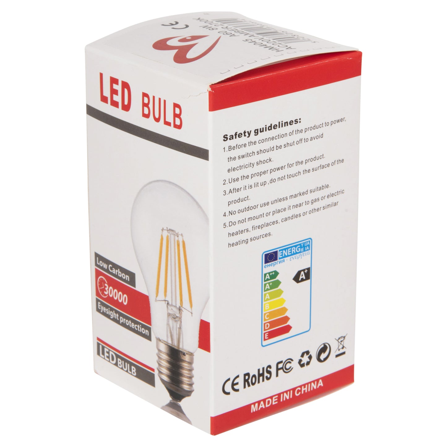 ΛΑΜΠΤΗΡΑΣ LED FILAMENT 8W E27 3000K GOLD DIMMABLE