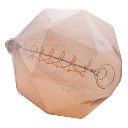 ΛΑΜΠΤΗΡΑΣ LED FILAMENT 8W E27 3000K GOLD COLOR DIMMABLE