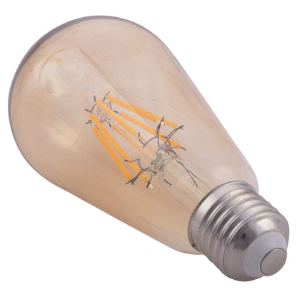 ΛΑΜΠΤΗΡΑΣ LED FILAMENT 8W E27 DIMMABLE 3000K GOLD