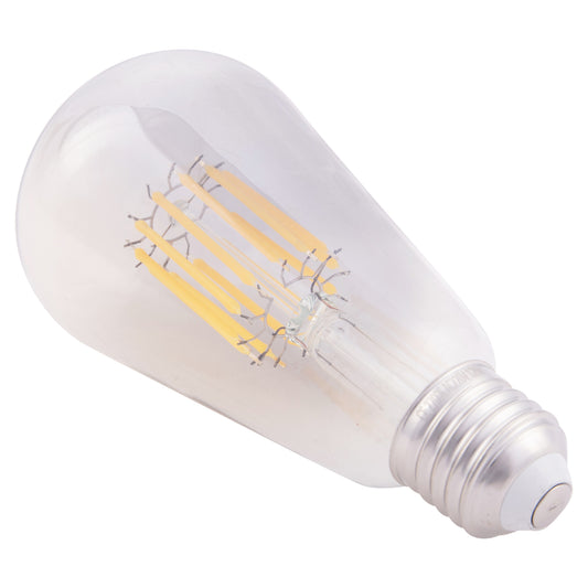 ΛΑΜΠΤΗΡΑΣ LED FILAMENT 12W E27 2700K SMOKE
