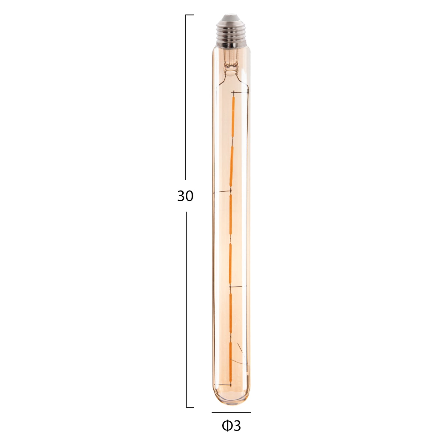ΛΑΜΠΤΗΡΑΣ LED FILAMENT 6W E27 3000K ΧΡΥΣΟ DIMMABLE