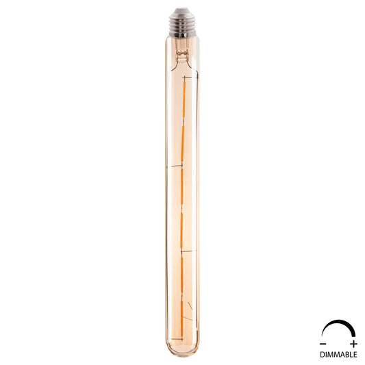 ΛΑΜΠΤΗΡΑΣ LED FILAMENT 6W E27 3000K ΧΡΥΣΟ DIMMABLE