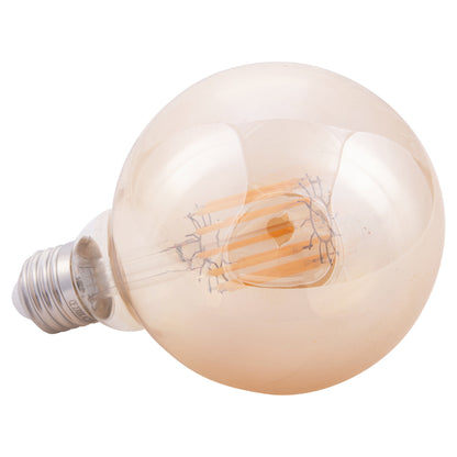 ΛΑΜΠΤΗΡΑΣ GLOBO LED FILAMENT 12W E27 3000K ΧΡΥΣΟ
